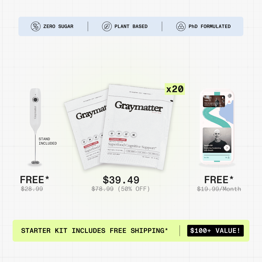 Graymatter Bright Mind Starter Kit