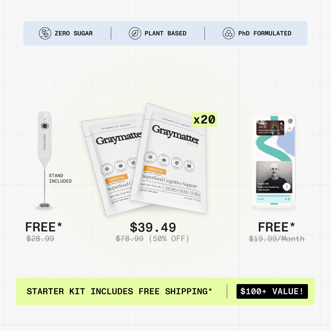 Graymatter Bright Mind Starter Kit