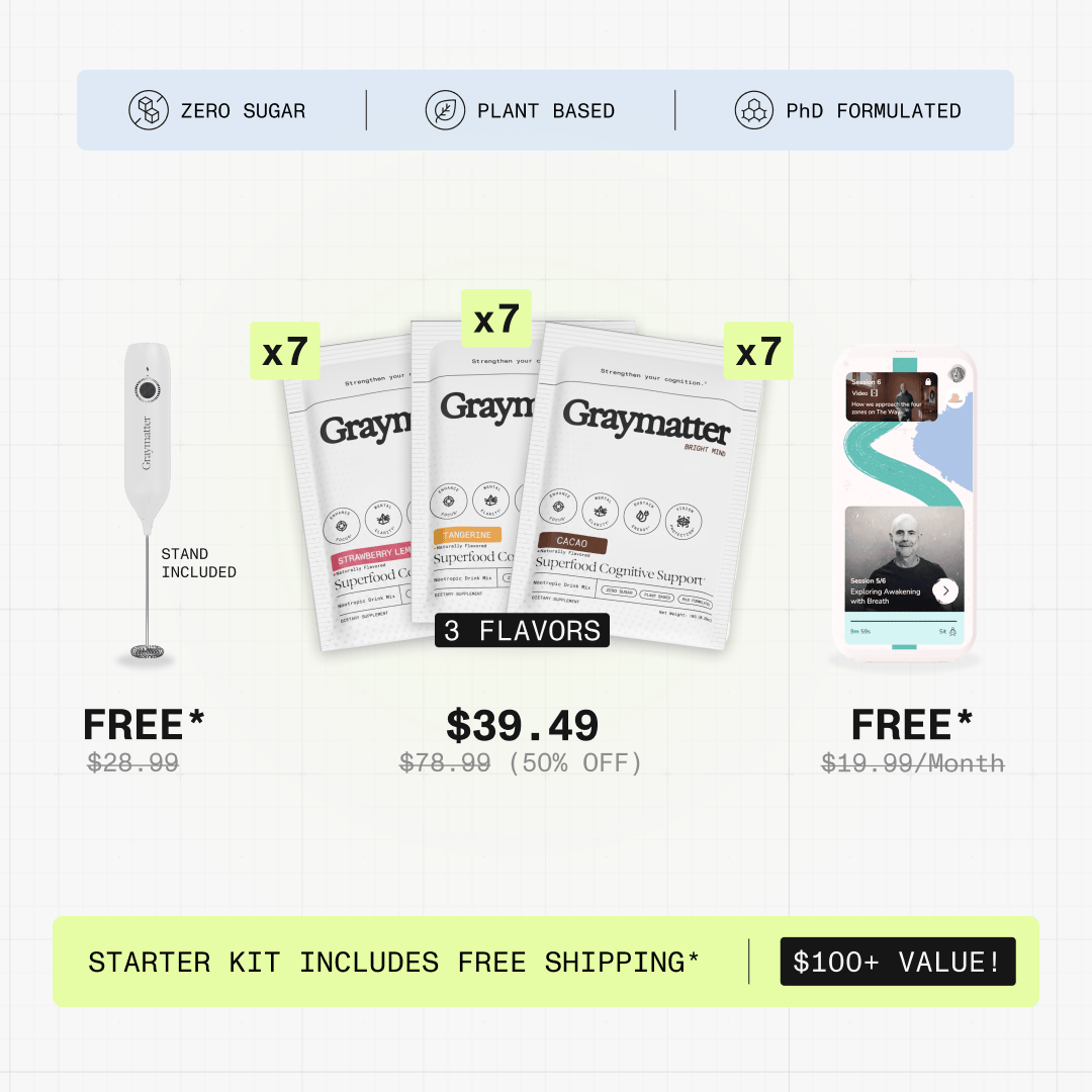 Graymatter Bright Mind Starter Kit