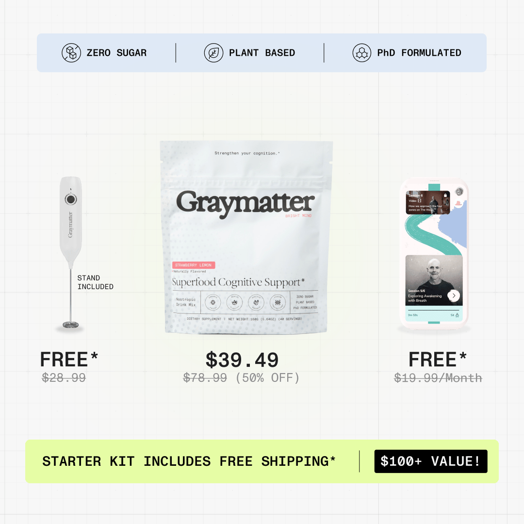 Graymatter Bright Mind Starter Kit