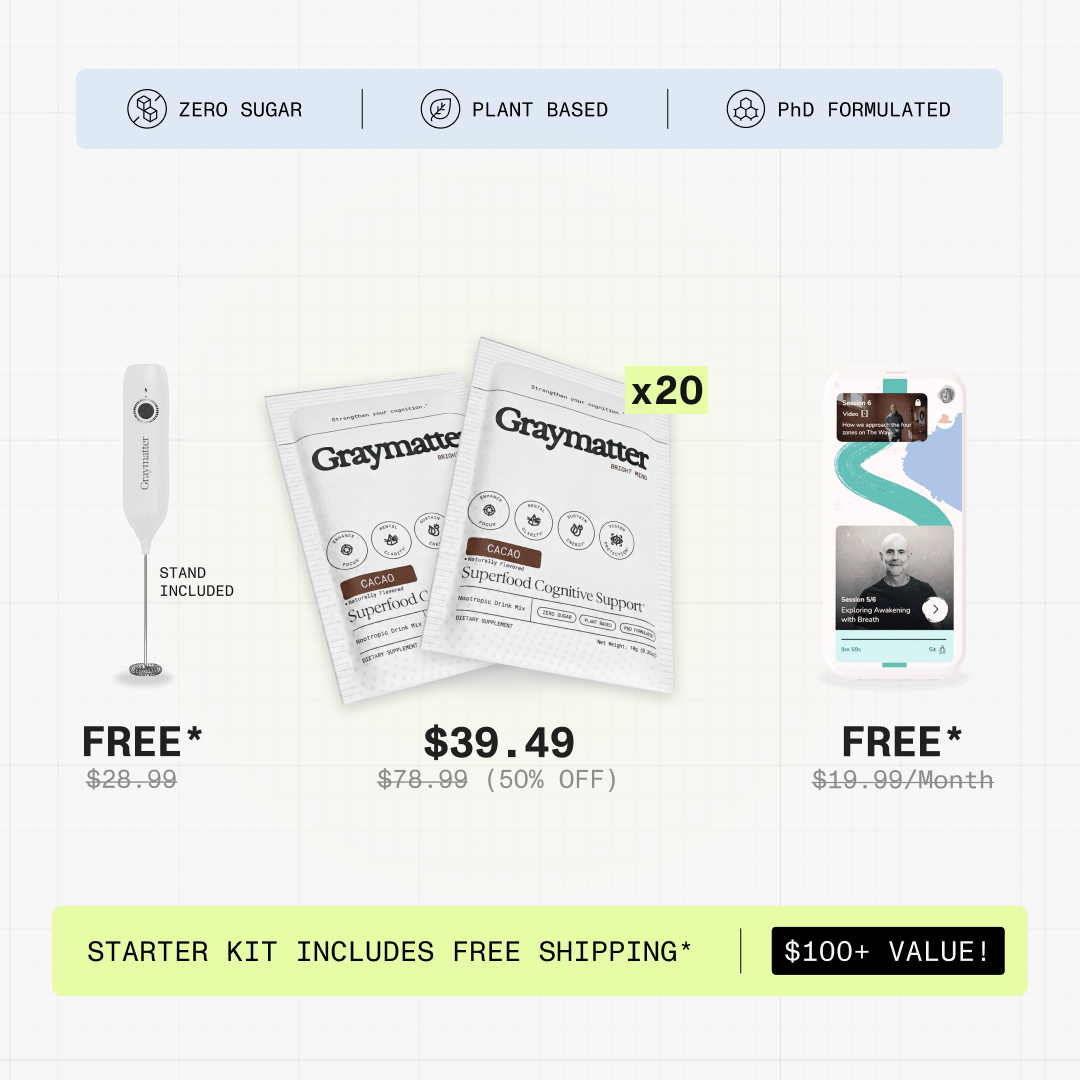 Graymatter Bright Mind Starter Kit