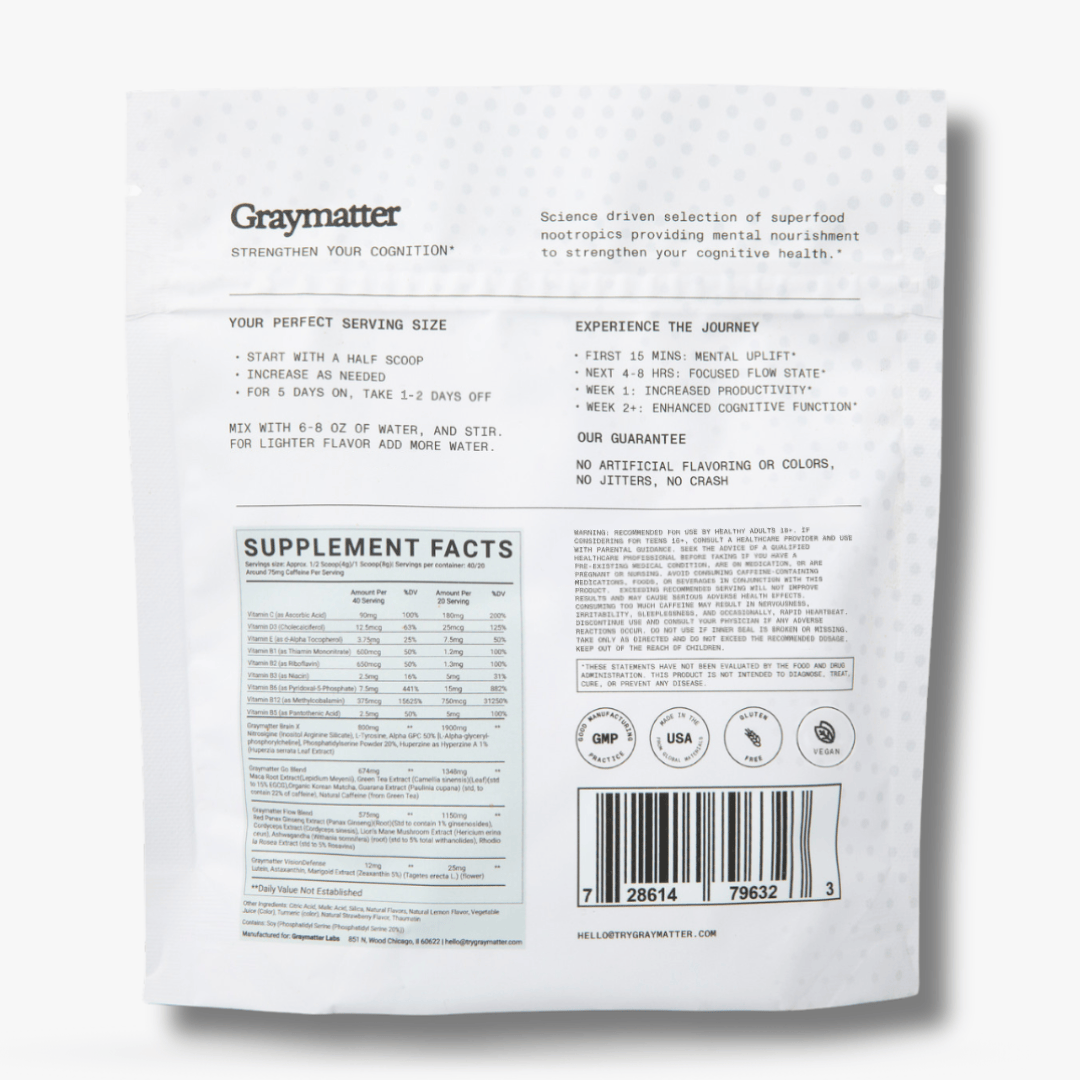 Graymatter Bright Mind Starter Kit