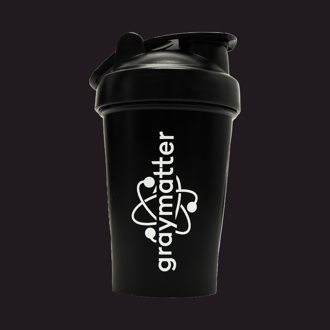 Graymatter Labs Apparel & Accessories shaker bottle Bright Mind Nootropics and adaptogens